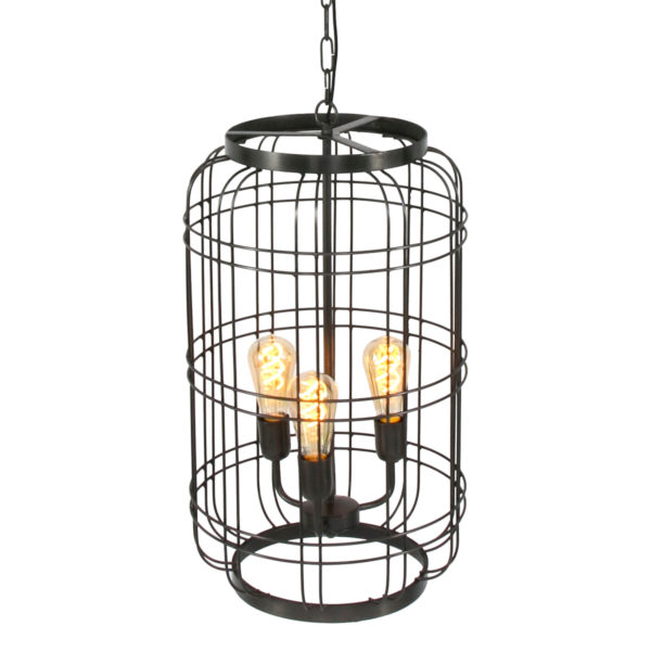 Light & Living Udaja Hanglamp Zwart