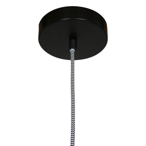 Anne Lighting Bangalore hanglamp - stof - Ø70 cm - in hoogte verstelbaar - E27 - wit linnen - Afbeelding 9