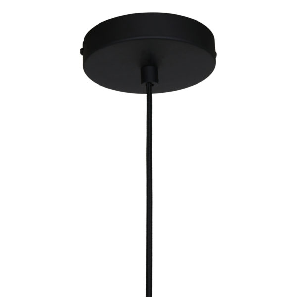 Anne Lighting Lillehamer hanglamp - kooilamp - Ø 38cm - E27 - zwart met goud - Afbeelding 5
