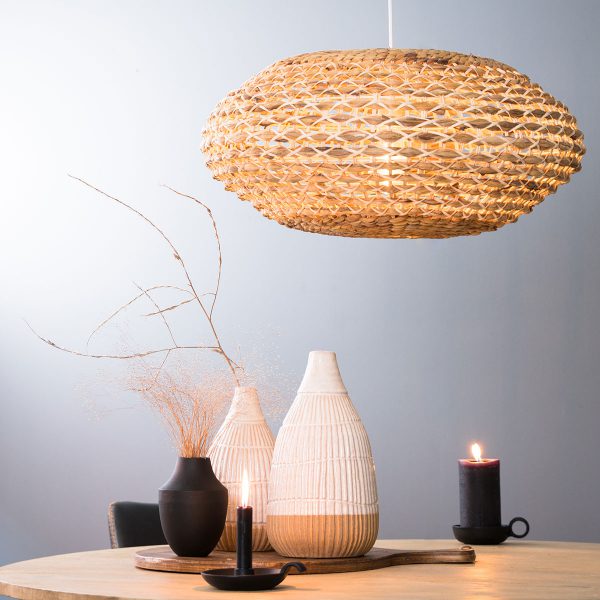 Light & Living Tripoli hanglamp - rotan - ⌀60 cm - in hoogte verstelbaar - naturel - Image 2