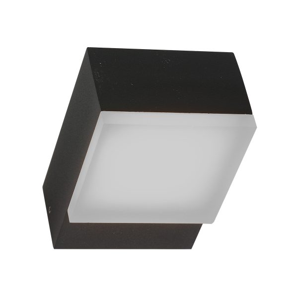 Steinhauer Cebu buitenlamp - wandlamp - ingebouwd LED - 13 cm diep - zwart - Afbeelding 5