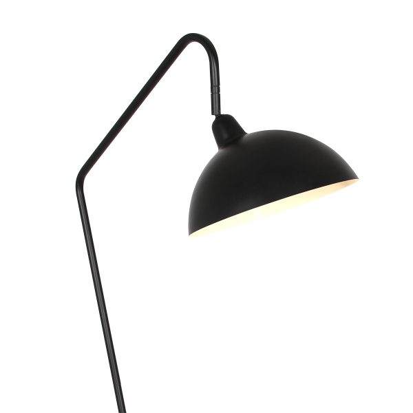 Light & Living Orion leeslamp - 150 cm hoog - E27 fitting - zwart - Image 2