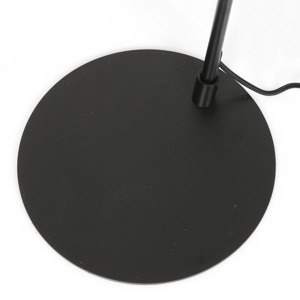 Light & Living Orion leeslamp - 150 cm hoog - E27 fitting - zwart - Image 6