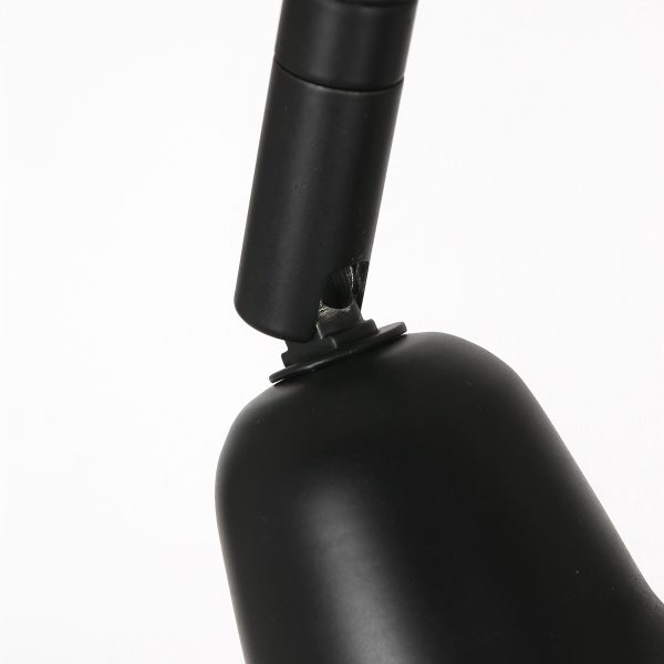 Light & Living Orion leeslamp - 150 cm hoog - E27 fitting - zwart - Image 3