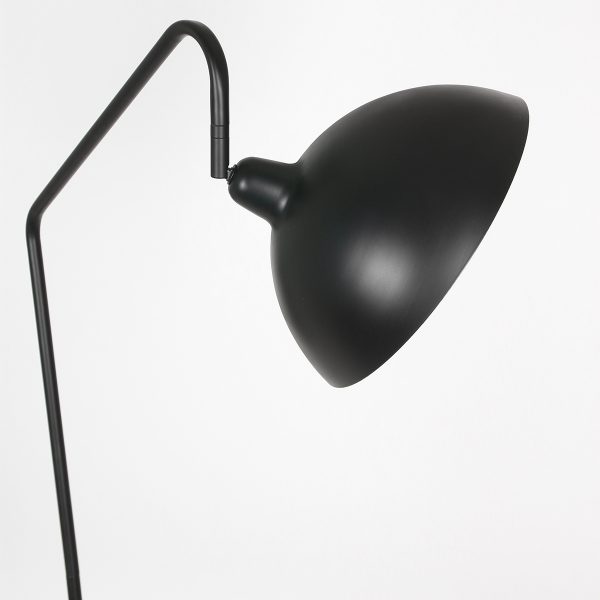 Light & Living Orion leeslamp - 150 cm hoog - E27 fitting - zwart - Image 4