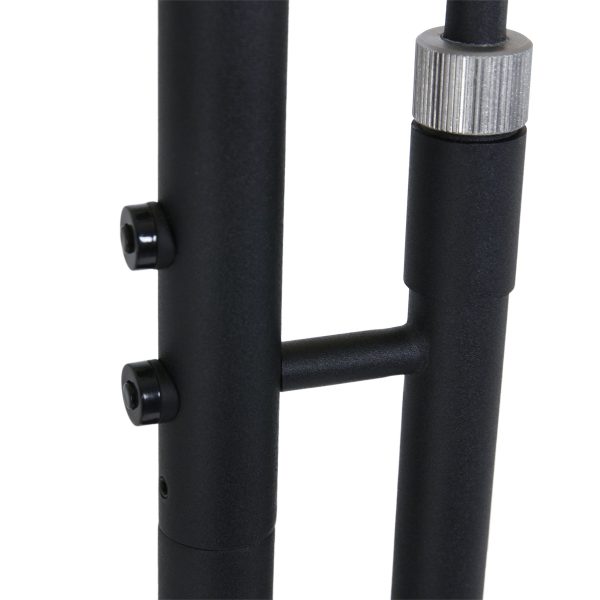 Steinhauer Turound vloerlamp - uplight - leesarm - dimbaar - zwart met glas - Afbeelding 12