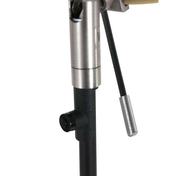 Steinhauer Turound staande lamp - incl. LED - 125cm hoog - dimbaar - zwart met zwart glas - Image 4