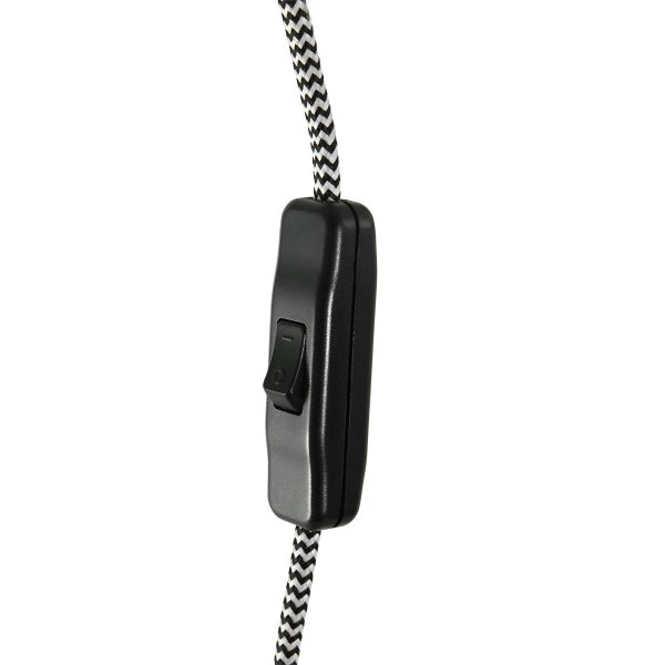 Mexlite Gearwood tafellamp - 50cm hoog - kantelbaar - draaibaar - hout met grijs - Image 10