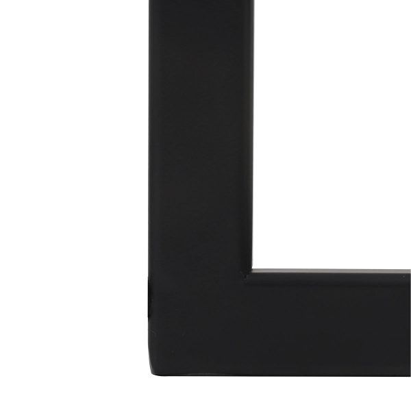 Light & Living Mace vierkante tafellamp - 21 cm x 21 cm - metaal - zwart - Image 4