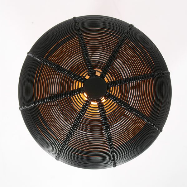 Light & Living Ophra tafellamp - draadlamp - 32 cm hoog - E27 - zwart - Afbeelding 5