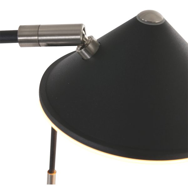 Steinhauer Punkt vloerlamp - tweelichts - ingebouwd LED - dim to warm - 185 cm hoog - zwart - Afbeelding 13