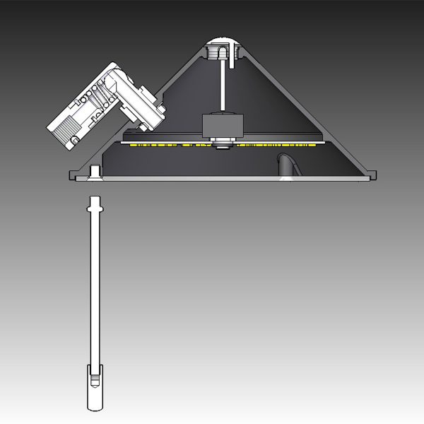 Steinhauer Punkt vloerlamp - tweelichts - ingebouwd LED - dim to warm - 185 cm hoog - zwart - Afbeelding 6