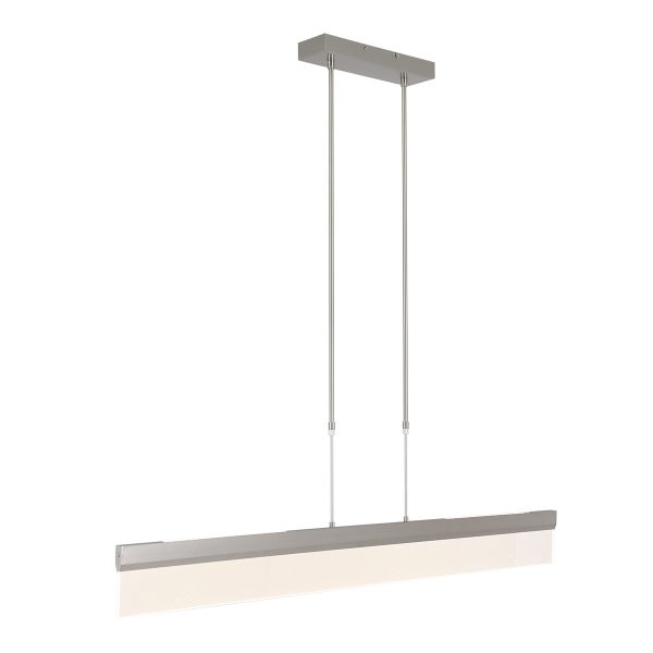 Steinhauer Atletiche hanglamp - 115 cm lang - boven- en onderverlichting - afzonderlijk dimbaar - staal - Afbeelding 2