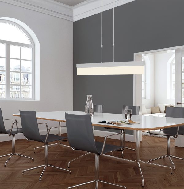 Steinhauer Atletiche hanglamp - 115 cm lang - boven- en onderverlichting - afzonderlijk dimbaar - staal - Afbeelding 3