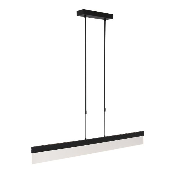 Steinhauer Atletiche hanglamp - 115 cm lang - boven- en onderverlichting - afzonderlijk dimbaar - zwart - Image 2