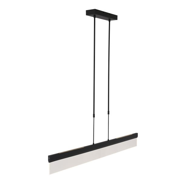 Steinhauer Atletiche hanglamp - 115 cm lang - boven- en onderverlichting - afzonderlijk dimbaar - zwart - Image 15