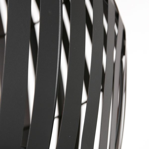 Light & Living Kyomi vloerlamp - 135cm hoog - zwart - Afbeelding 4