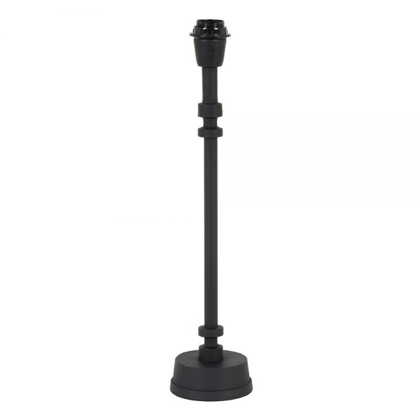 Light & Living Howell tafellamp - lampenvoet - zonder kap - 52 cm hoog - zwart - Image 2