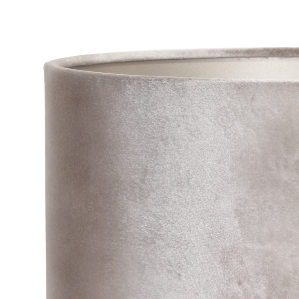 Light & Living Howell tafellamp - schemerlamp - 50 cm hoog -  Ø30 cm - zwart met zilveren kap - Image 3