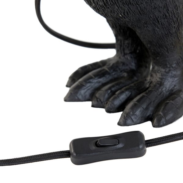 Light & Living Penguin tafellamp - penguin met fitting - zwart - Afbeelding 6