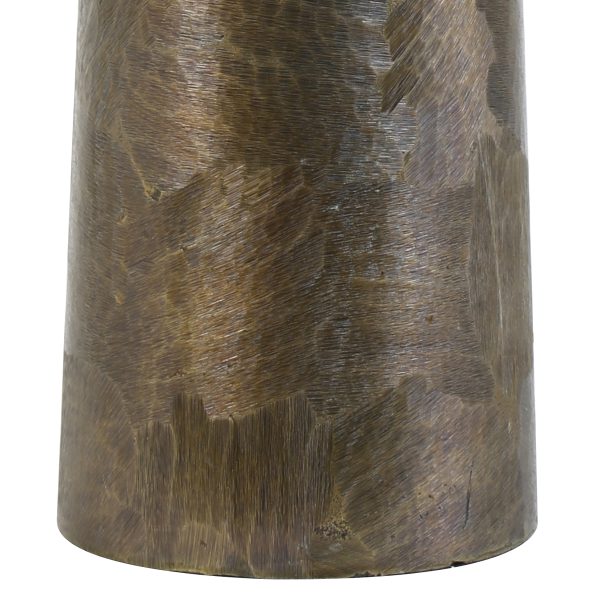 Light & Living Papey tafellamp - schemerlamp - Ø40 cm - 75 cm hoog - bewerkt brons - blauw - Afbeelding 4