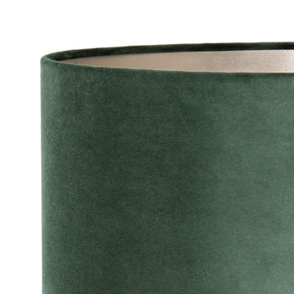 Light & Living Undai tafellamp - sfeerlamp - 48 cm hoog - Ø30 cm - stalen voet met groene kap - Afbeelding 3