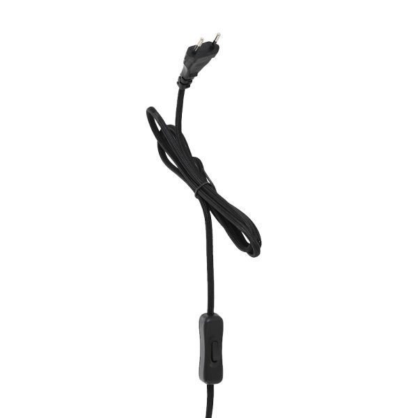 Light & Living Giraffe tafellamp - met zwarte kap - 61 cm hoog - 26 cm breed - E27 - brons - Afbeelding 7