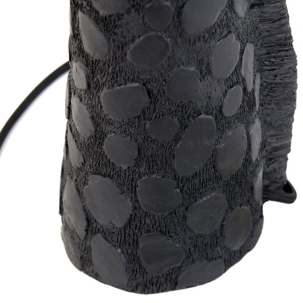 Light & Living Giraffe tafellamp - E14 - 36 cm hoog - zwart - Afbeelding 13