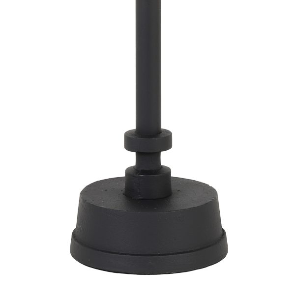 Light & Living Howell tafellamp - schemerlamp - Ø40 cm - 60 cm hoog - blauwe kap - zwart - Afbeelding 5