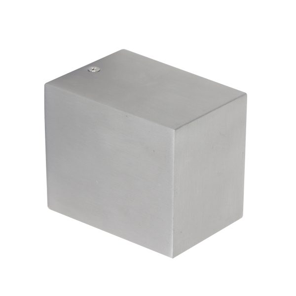 Steinhauer Logan wandlamp - voor buiten - IP44 - GU10 - kubus - staal - Afbeelding 8