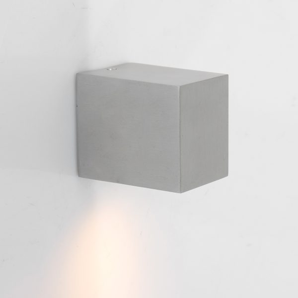 Steinhauer Logan wandlamp - voor buiten - IP44 - GU10 - kubus - staal - Afbeelding 9