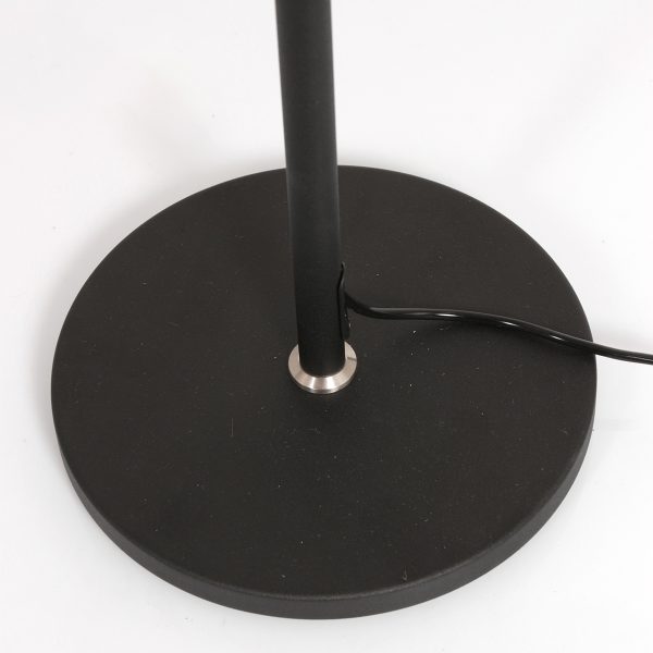 Steinhauer Turound vloerlamp - ingebouwd LED - in hoogte verstelbaar - glazen kap - zwart - Image 11