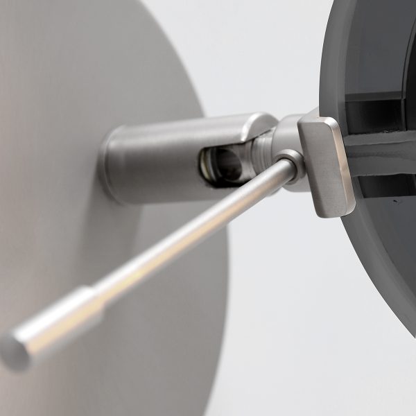 Steinhauer Turound wandlamp - dimbaar - Ø12,5 cm - 18 cm diep - draai- en kantelbaar - rookglas en staal - Afbeelding 4