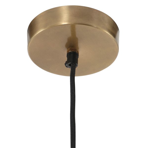 Steinhauer Pimpernel hanglamp - zeshoek - E27 - in hoogte verstelbaar - brons - Afbeelding 10