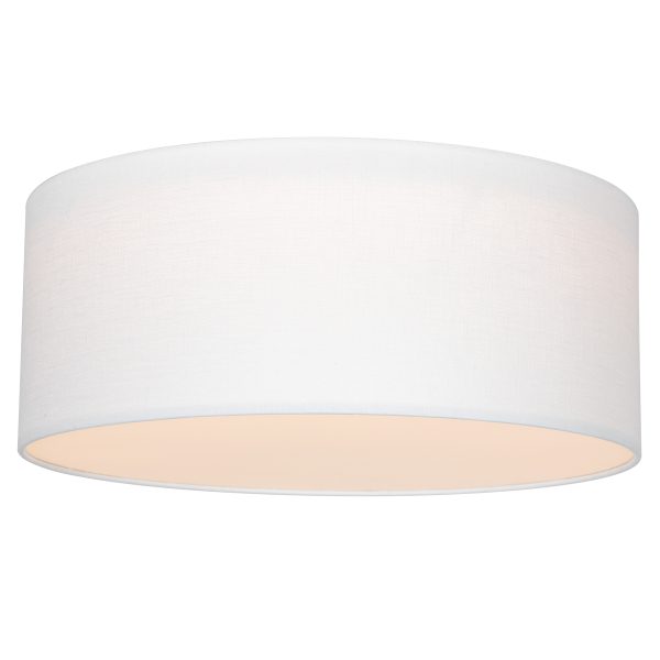 Steinhauer Prestige Chic plafondlamp - met witte linnen kap - Ø50 cm - dimbaar - Image 2