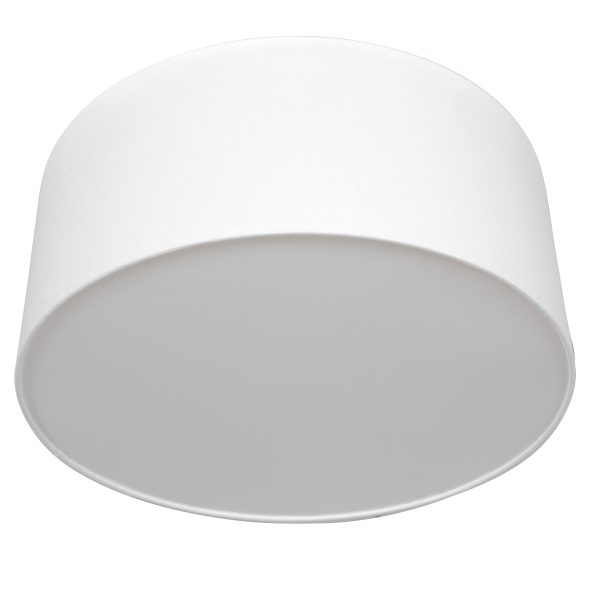 Steinhauer Prestige Chic plafondlamp - met witte linnen kap - Ø50 cm - dimbaar - Image 4