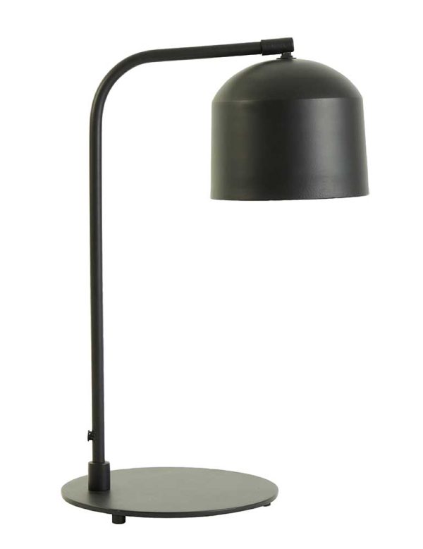 Light & Living Aleso tafellamp – E27 (grote fitting) – zwart