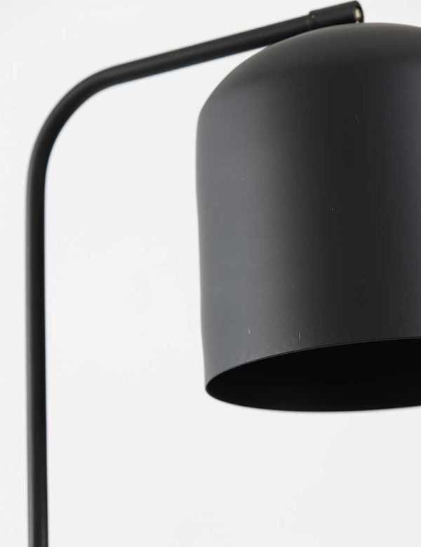 Light & Living Aleso vloerlamp – E27 (grote fitting) – zwart - Afbeelding 5