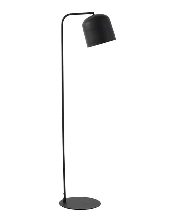 Light & Living Aleso vloerlamp – E27 (grote fitting) – zwart