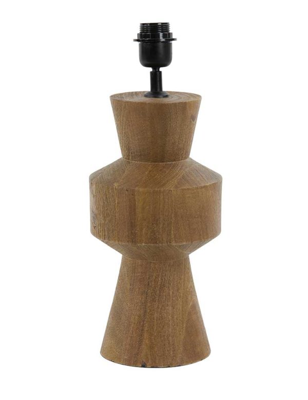 Light & Living Gregor tafellamp – ø 17 cm – E27 (grote fitting) – bruin - Afbeelding 2