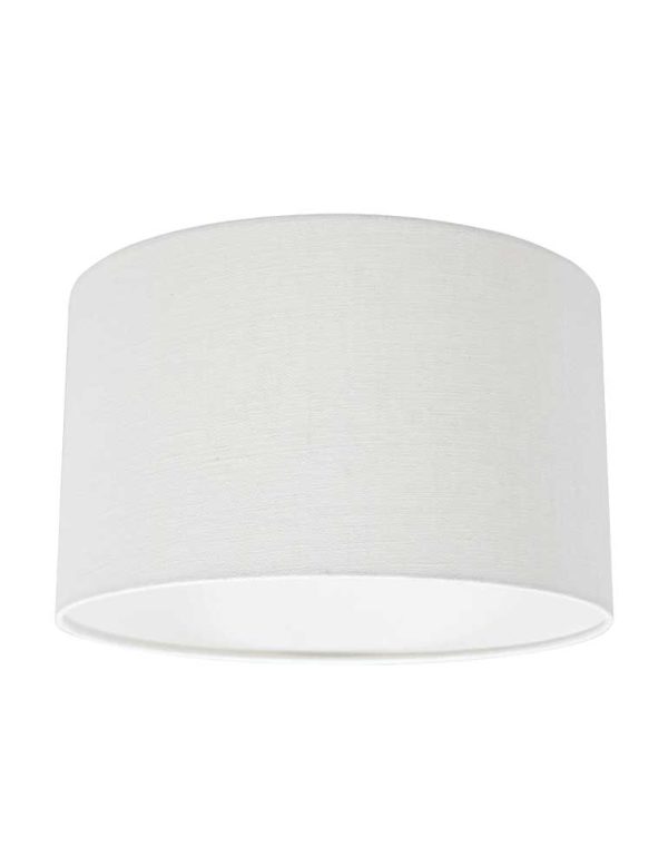 Light & Living Gregor tafellamp – ø 17 cm – E27 (grote fitting) – wit en zwart - Afbeelding 6