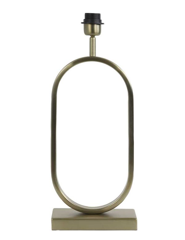 Light & Living Jamiri tafellamp – E27 (grote fitting) – goud en zilver - Afbeelding 2