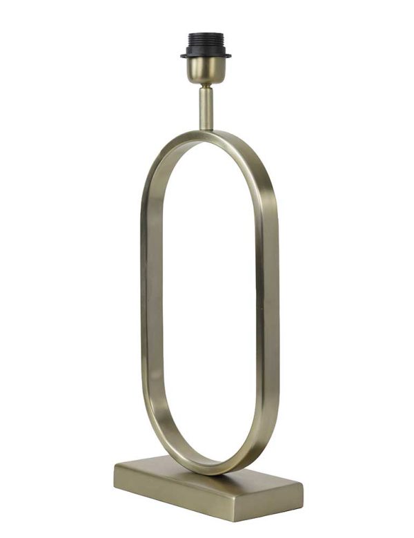 Light & Living Jamiri tafellamp – E27 (grote fitting) – goud en zilver - Afbeelding 6