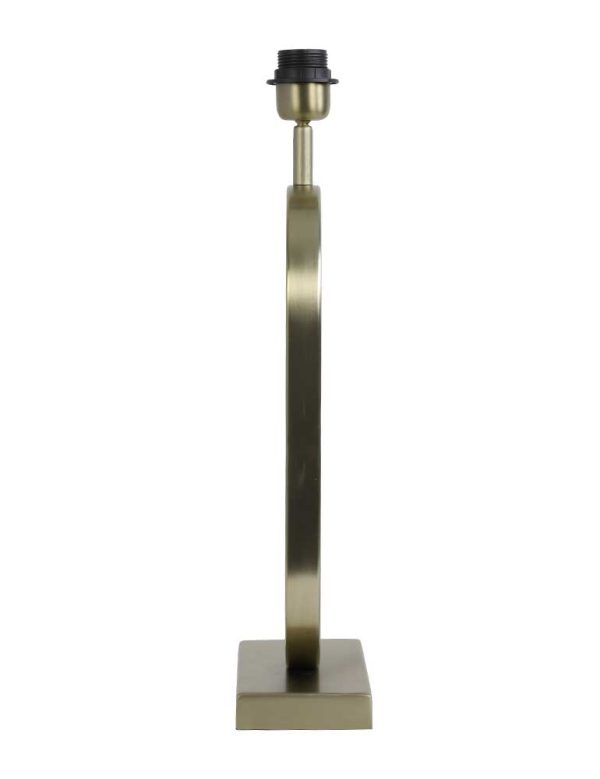 Light & Living Jamiri tafellamp – E27 (grote fitting) – goud en zilver - Afbeelding 5