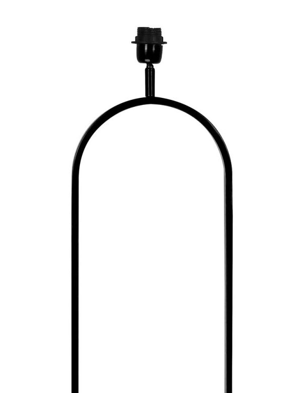 Light & Living Jamiri vloerlamp – E27 (grote fitting) – wit en zwart - Afbeelding 3
