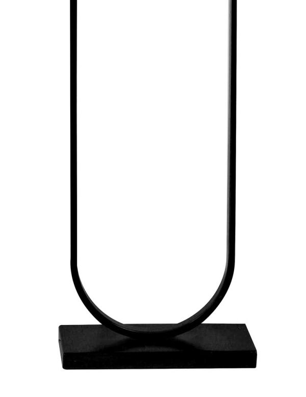 Light & Living Jamiri vloerlamp – E27 (grote fitting) – wit en zwart - Afbeelding 4
