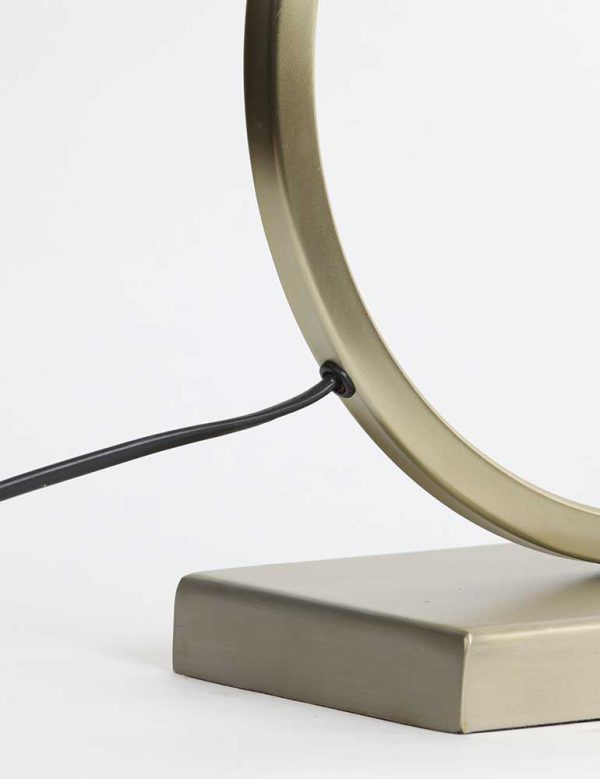Light & Living Liva tafellamp – E27 (grote fitting) – goud - Afbeelding 3