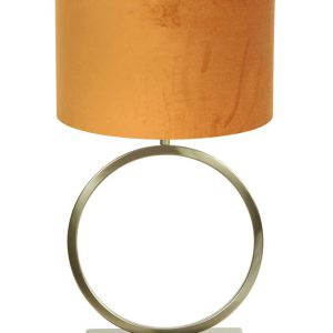 Light & Living Liva tafellamp – E27 (grote fitting) – goud