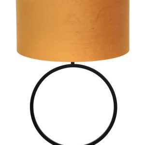 Light & Living Liva tafellamp – E27 (grote fitting) – goud en zwart