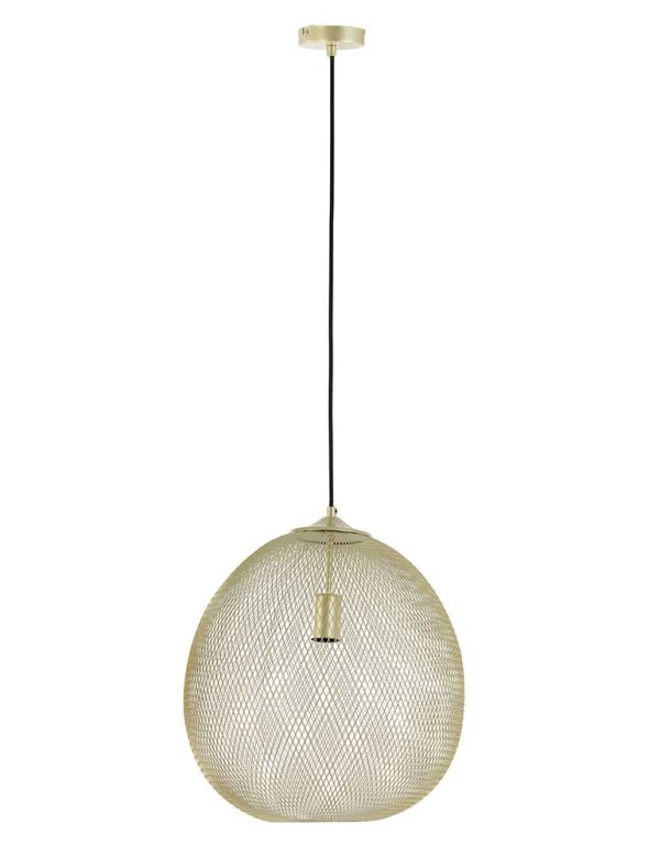 Light & Living Moroc hanglamp – ø 40 cm – E27 (grote fitting) – goud - Afbeelding 2